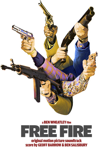 the album cover for Salisbury, Ben / Barrow, Geoff - Free Fire / O.S.T. (Uk)