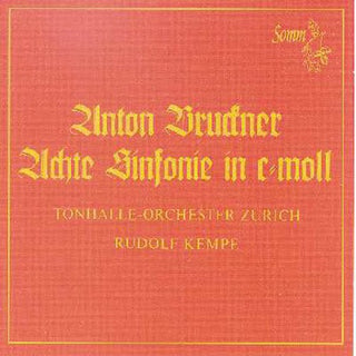 the album cover for Rudolf Kempe - Symphony No 8 in C minor