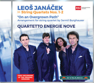 the album cover for Leos Janacek / Quartetto Energie Nove - Janacek: String Quartets 1-2