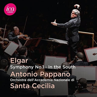 the album cover for Elgar / Orchestra Dellaccademia Nazionale Di Santa - Elgar: Symphony 1