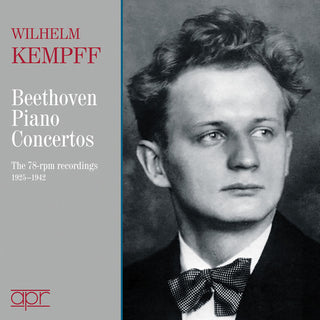 the album cover for Wilhelm Kempff - Beethoven: Piano Concertos