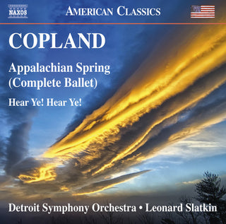 the album cover for Copland / Detroit Symphony Orchestra - Complete Ballets 2