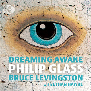the album cover for Ginsberg / Hawke / Levingston - Glass: Dreaming Awake