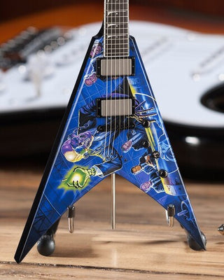 Axe Heaven Dave Mustaine Megadeth Signature V Rust In Peace Mini Guitar Replica M-M01-5006