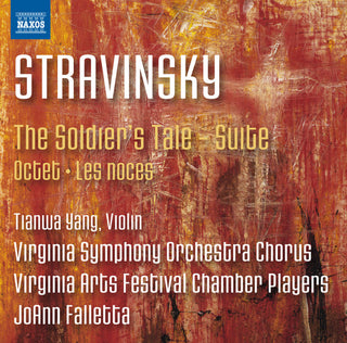 the album cover for Stravinsky / Yang / Nash / Redmon - Stravinsky: The Solider's Tale Suite Octet