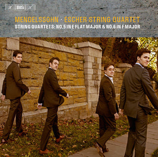 the album cover for Bartholdy / Escher String Quartet - Mendelssohn: String Quartets 5 & 6