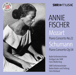 the album cover for Mozart / Schumann / Fischer / Muller-Kray - Mozart & Schumann: Piano Concertos