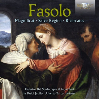the album cover for Federico del Sordo - Magnificat / Salve Regina / Ricercates