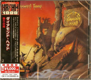 the album cover for Diamond Head - Borrowed Time