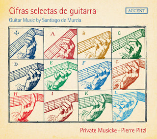 the album cover for Murcia / Private Musicke / Pitzl - Cifras Selectas de Guitarra