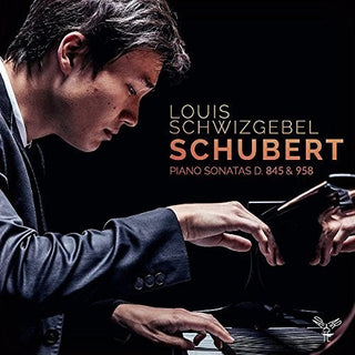 the album cover for Schubert / Louis Schwizgebel - Schubert: Piano Sonatas D845 And D958