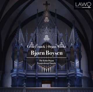 the album cover for Franck / Bjorn Boysen - Organ Works