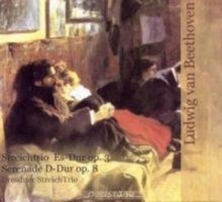the album cover for Beethoven / Dresdner Streich Trio - Streichtrio Es Dur Op. 3