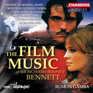 the album cover for Philip Dukes - Film Music of Richard Rodney Bennett