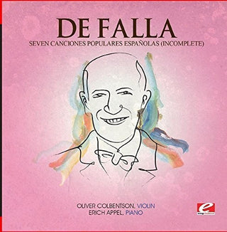the album cover for De Falla - Seven Canciones Populares Espanolas (Incomplete)