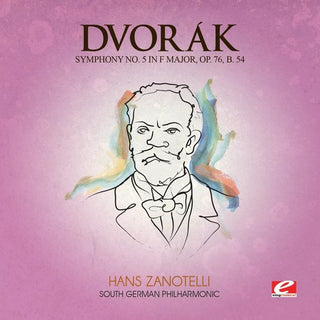 the album cover for Dvorak - Symphony 5 F Maj 76 B. 54 (Mod) [Remastered]