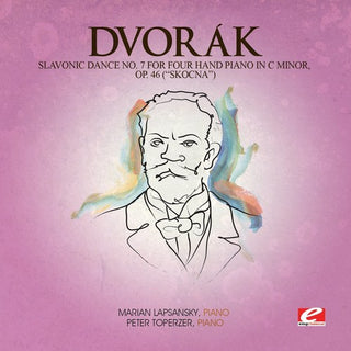 the album cover for Dvorak - Slavonic Dance 7 Four Hand Piano C Min 46