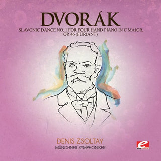 the album cover for Dvorak - Slavonic Dance 1 Four Hand Piano C Maj 46