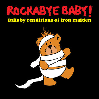 the album cover for Rockabye Baby! - Lullaby Renditions of Iron Maiden