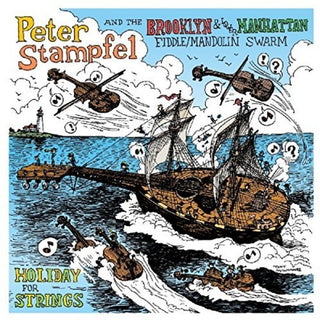 the album cover for Peter Stampfel - Holiday For Strings