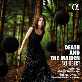 the album cover for Schubert / Patricia Kopatchinskaja - Death and the Maiden