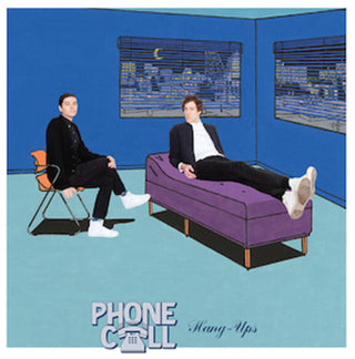 the album cover for Phone Call - Hang Ups