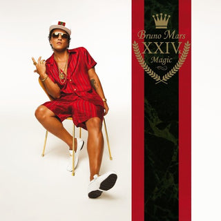 the album cover for Bruno Mars - 24k Magic