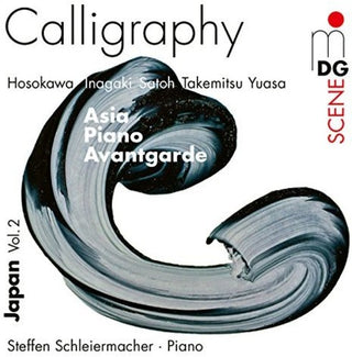 the album cover for STEFFEN SCHLEIERMACHER - Calligraphy - Japanese Avantgarde Music 1960-2012
