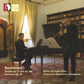the album cover for Beethoven / Di Felice / Giammarco - Beethoven: Works for Flute & Piano