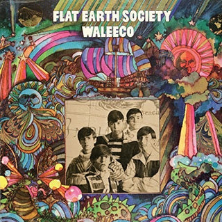 the album cover for Flat Earth Society / Lost - Waleeco and Space Kids