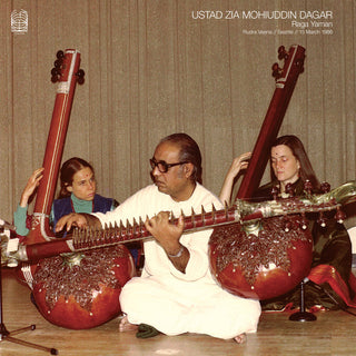 the album cover for Ustad Dagar Zia Mohiuddin - Raga Yaman