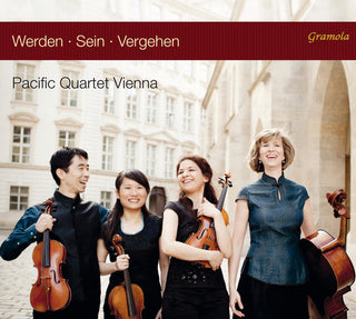 the album cover for Pacific Quartet Vienna - Werden / Sein / Vergehen