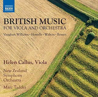 the album cover for Williams / Callus - Bristish Music for Viola & Orchestra