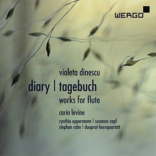 the album cover for Dinescu / Levine / Hornquartett - Diary & Tagebuch: Works for Flute