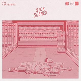 the album cover for Los Campesinos! - Sick Scenes