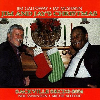 the album cover for Jim Galloway & Mcshann,Jay - Jim & Jay's Xmas