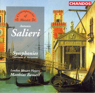 the album cover for Matthias Bamert - Symphonies Overtures & Variations