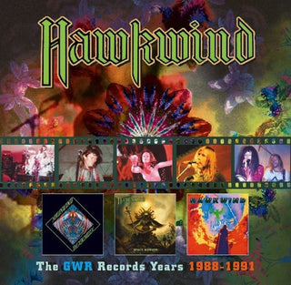 the album cover for Hawkwind - GWR Years: 1988-1991
