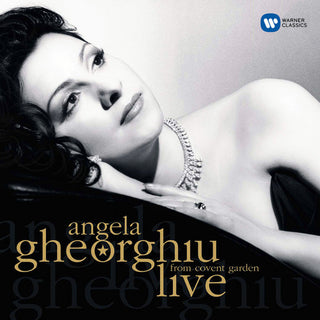 the album cover for ANGELA GHEORGHIU - Live from Covent Garden