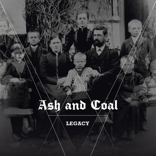 the album cover for Ash & Coal - Legacy