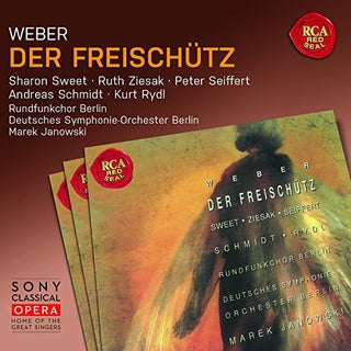 the album cover for Weber / Marek Janowski - Weber: Der Freischutz