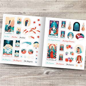 Tarot of The Divine Stickerology