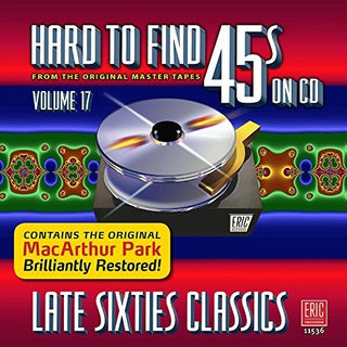 the album cover for Hard To Find 45s On Cd V17 / Various - Hard To Find 45s On Cd V17: Late Sixties / Var