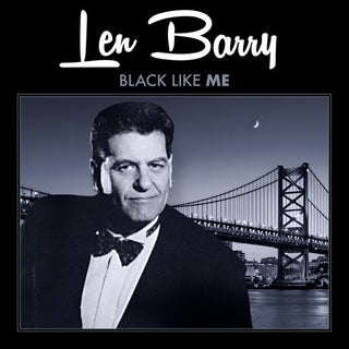 the album cover for Len Barry - Black Like Me