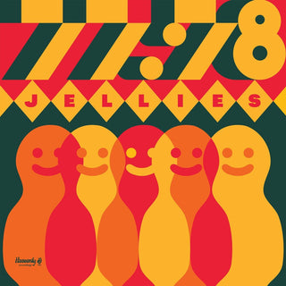 the album cover for 77:78 - Jellies