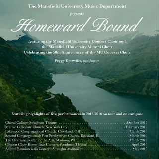 the album cover for Britten / Paulus / Silvestri / Mansfield - Homeward Bound