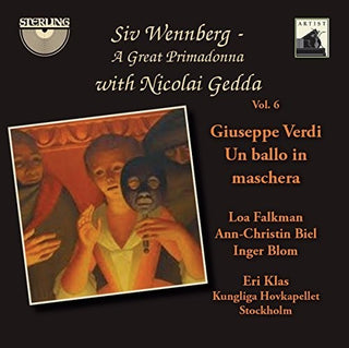 the album cover for Siv Wennberg - Siv Wennberg: A Great Primadonna, Vol. 6