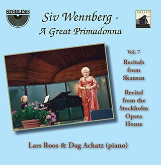 the album cover for Siv Wennberg - Siv Wennberg: A Great Primadonna, Vol. 7