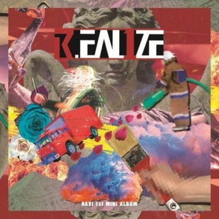 the album cover for Ravi Vixx - R.Eal1ze