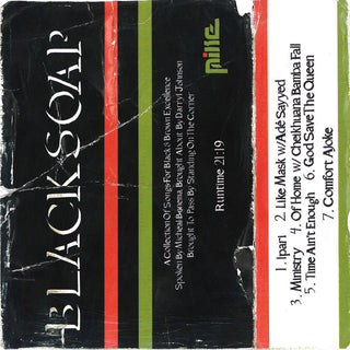 the album cover for Mike - Black Soap